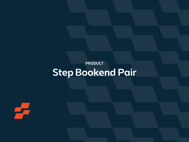 Step bookend pair